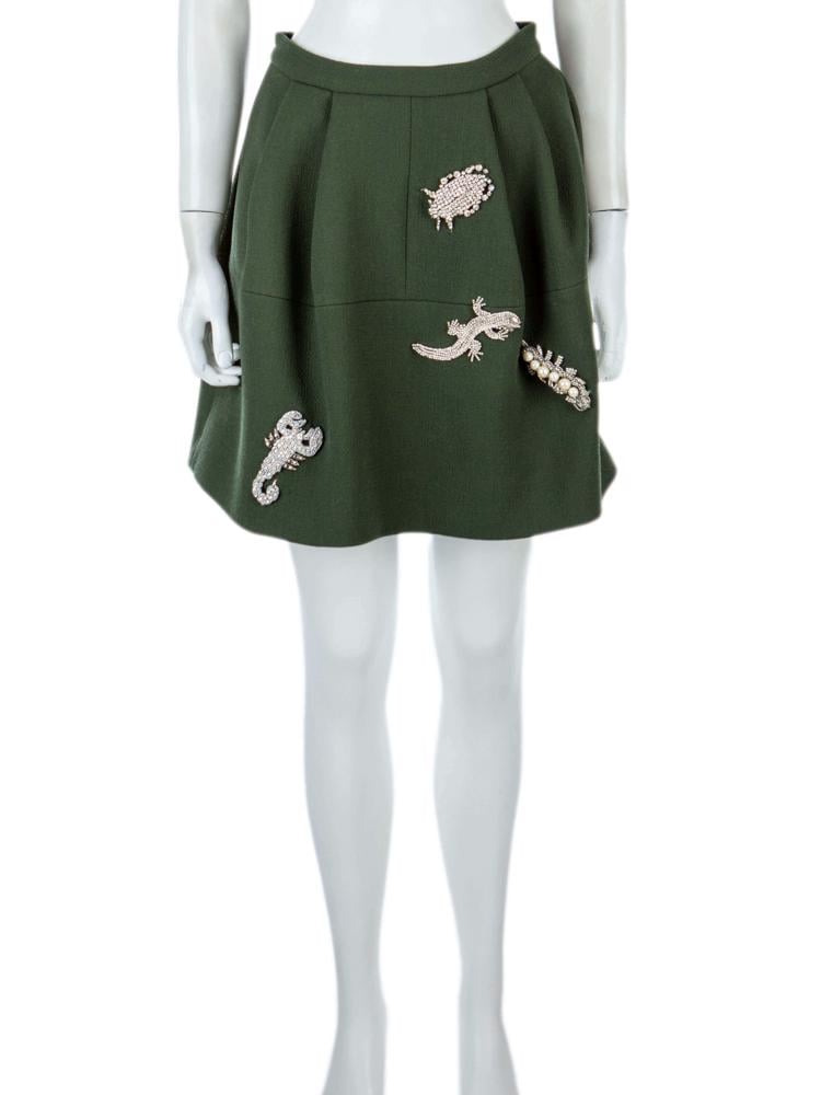 Bayan Yeşil DICE KAYEK ETEK