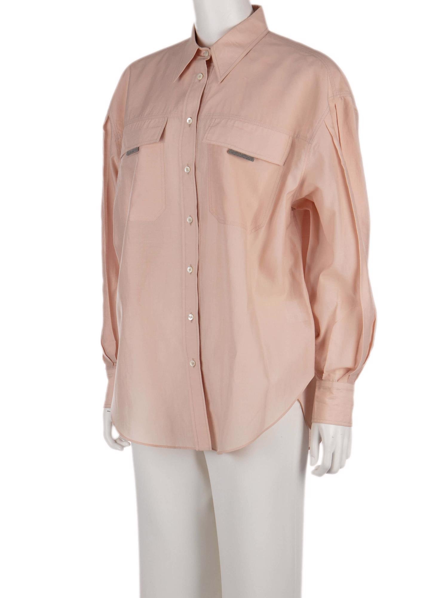 Bayan Pembe BRUNELLO CUCINELLI GÖMLEK