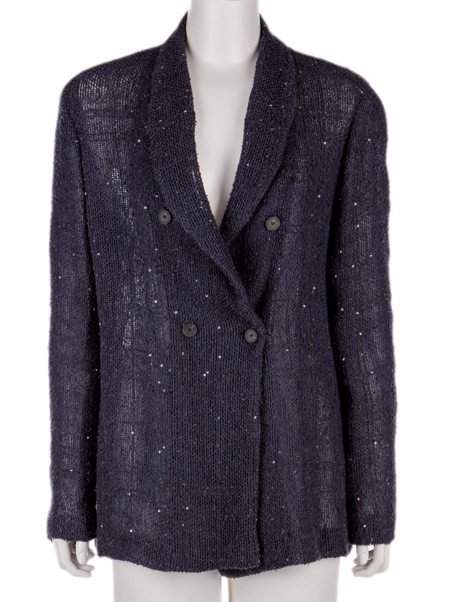 Bayan Lacivert FABIANA FILIPPI CEKET