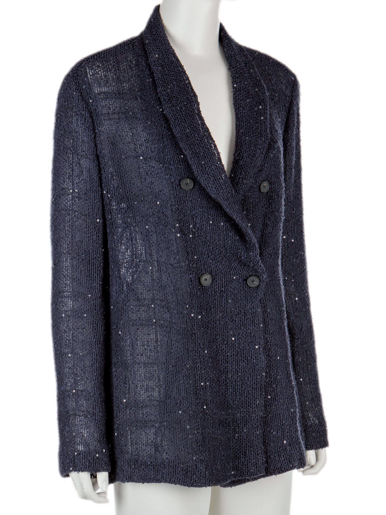 Bayan Lacivert FABIANA FILIPPI CEKET