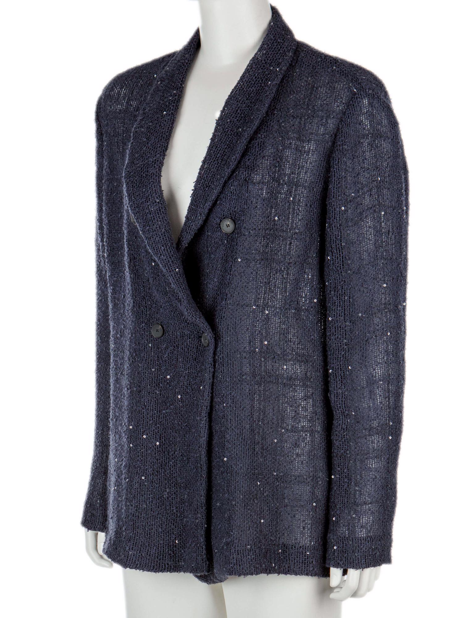 Bayan Lacivert FABIANA FILIPPI CEKET