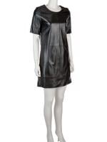 Bayan Siyah SEE BY CHLOE DERİ ELBİSE