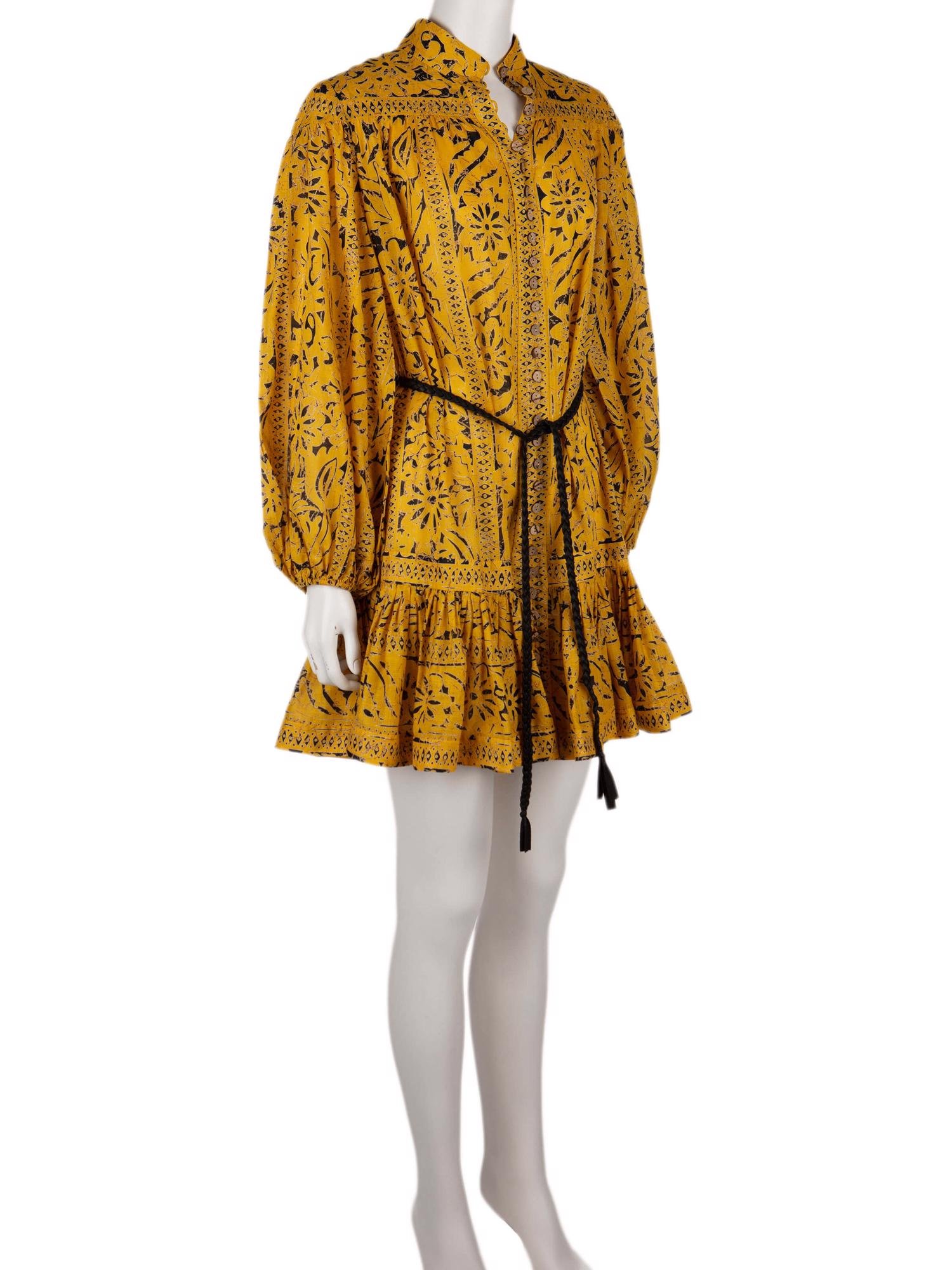 Bayan Sarı ZIMMERMANN ELBİSE