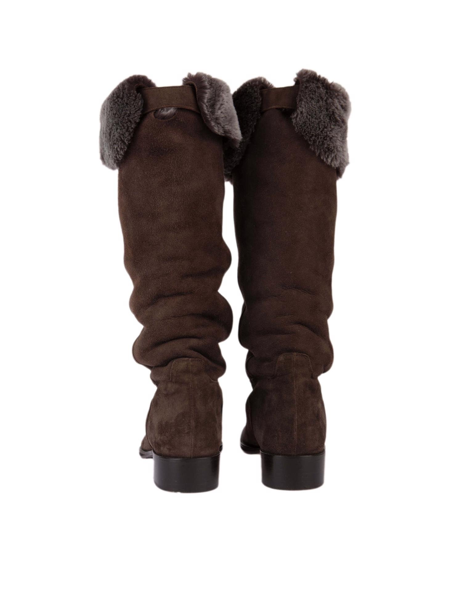 Bayan Kahve MAX MARA ÇİZME