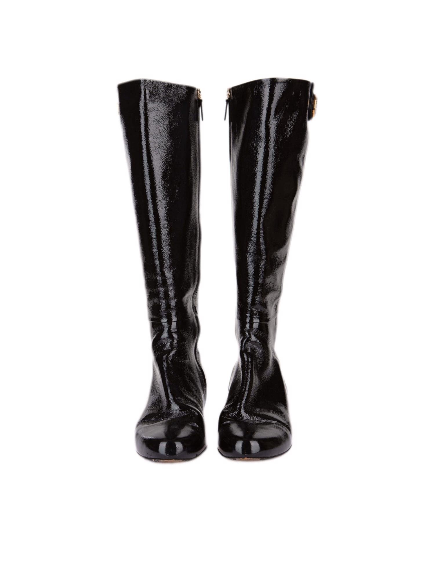 Bayan Siyah GUCCI ÇİZME