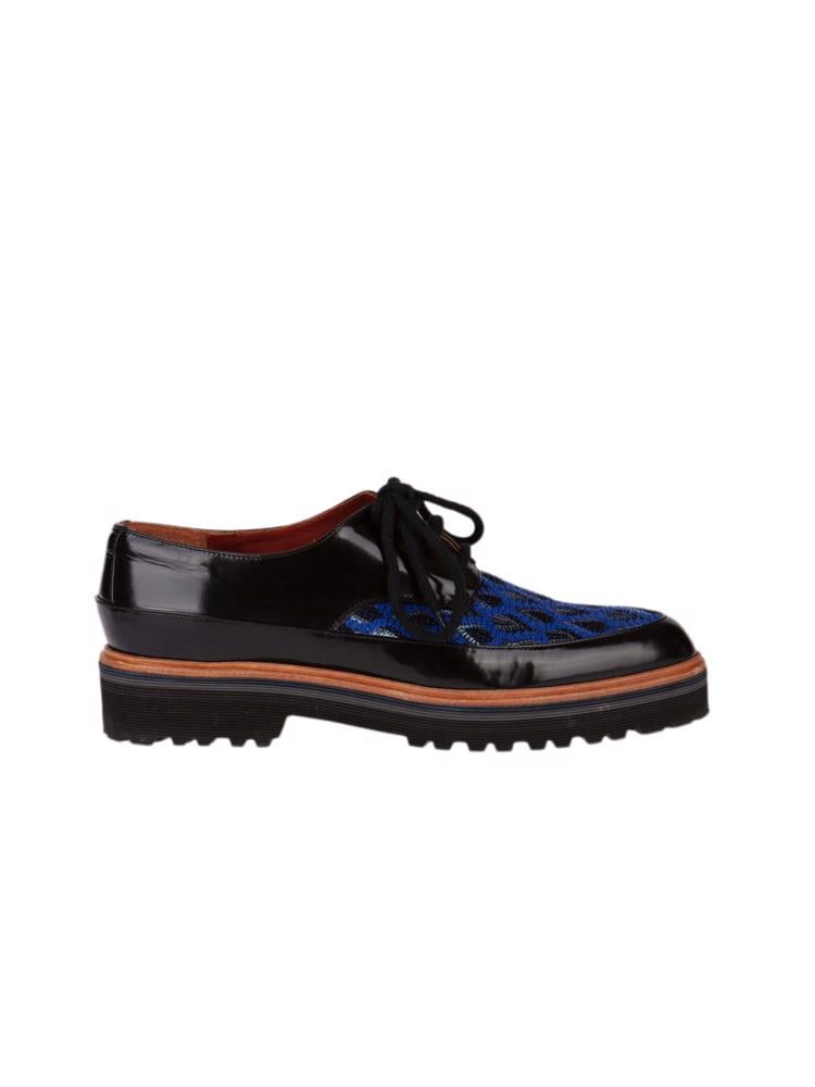 Bayan Siyah MISSONI OXFORD AYAKKABI
