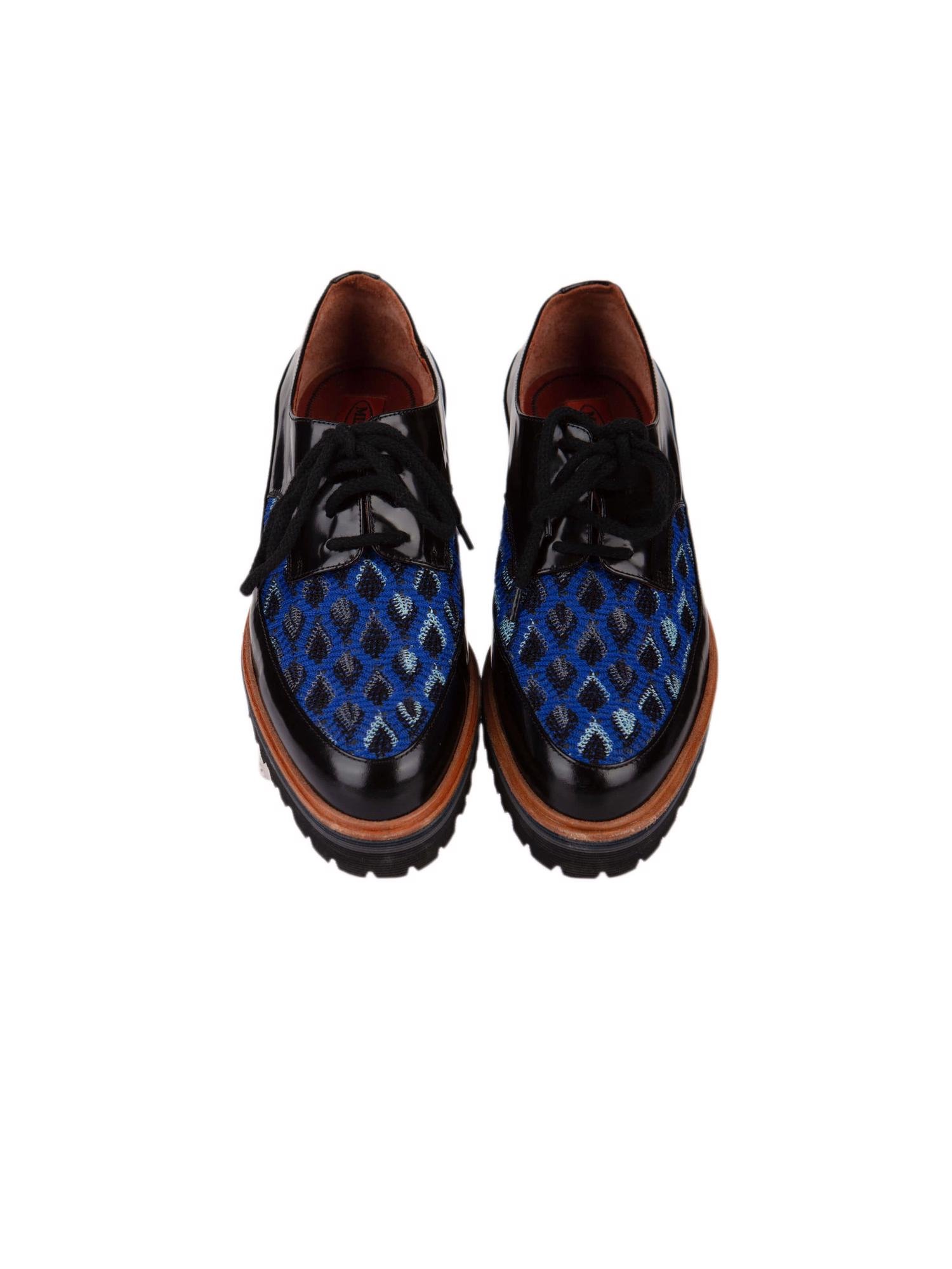 Bayan Siyah MISSONI OXFORD AYAKKABI