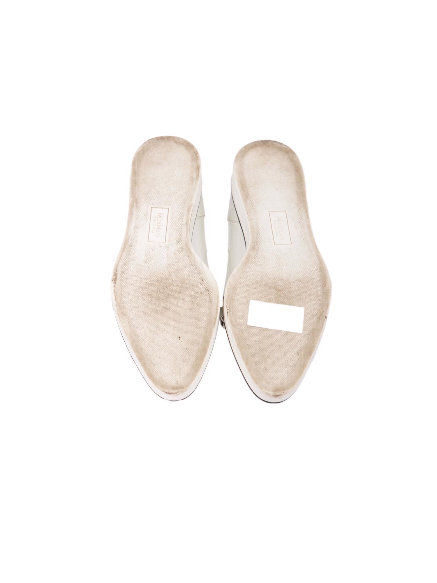 Bayan Beyaz MAX MARA LOAFER