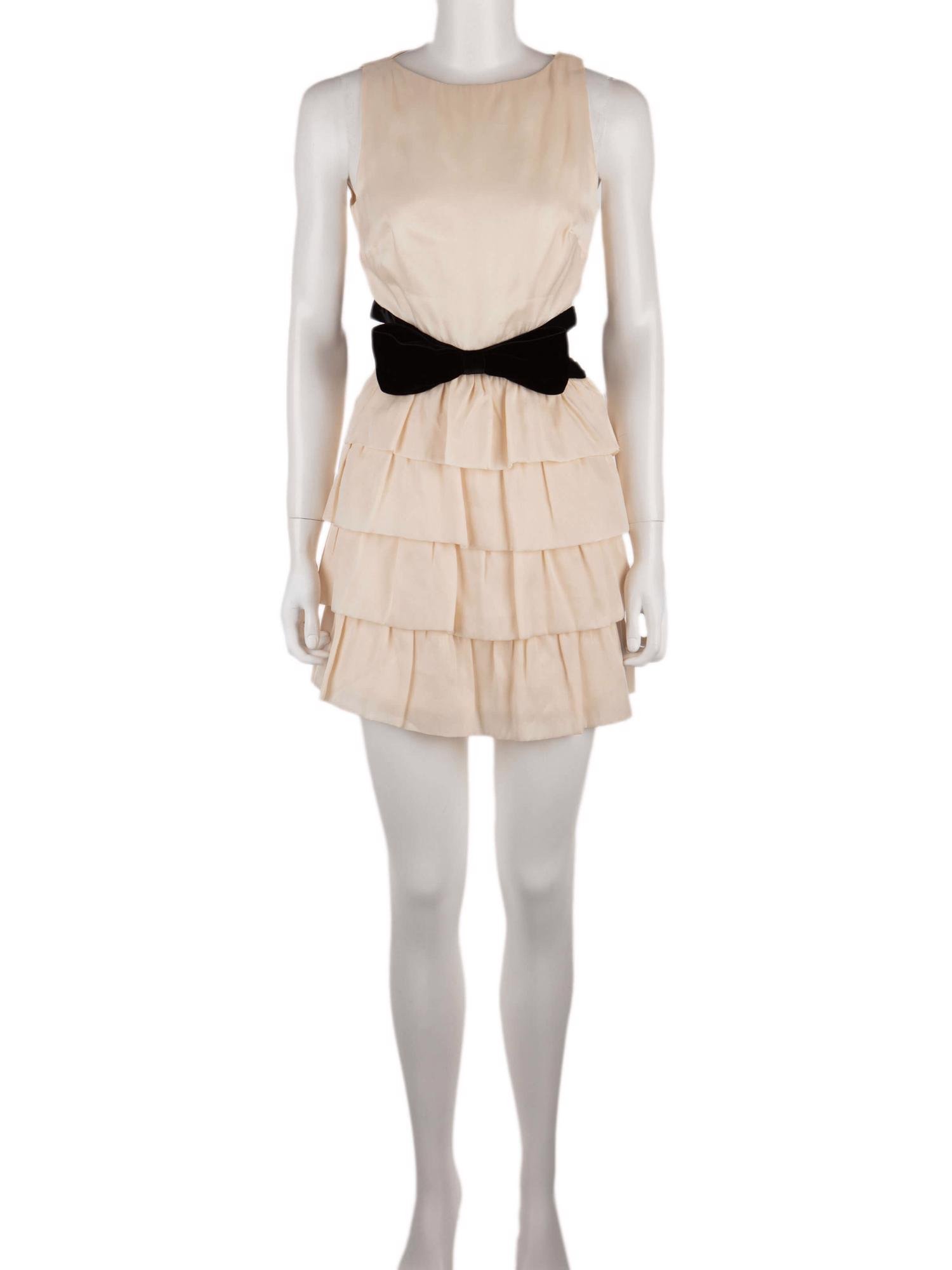 Bayan Krem AZZARO ELBİSE