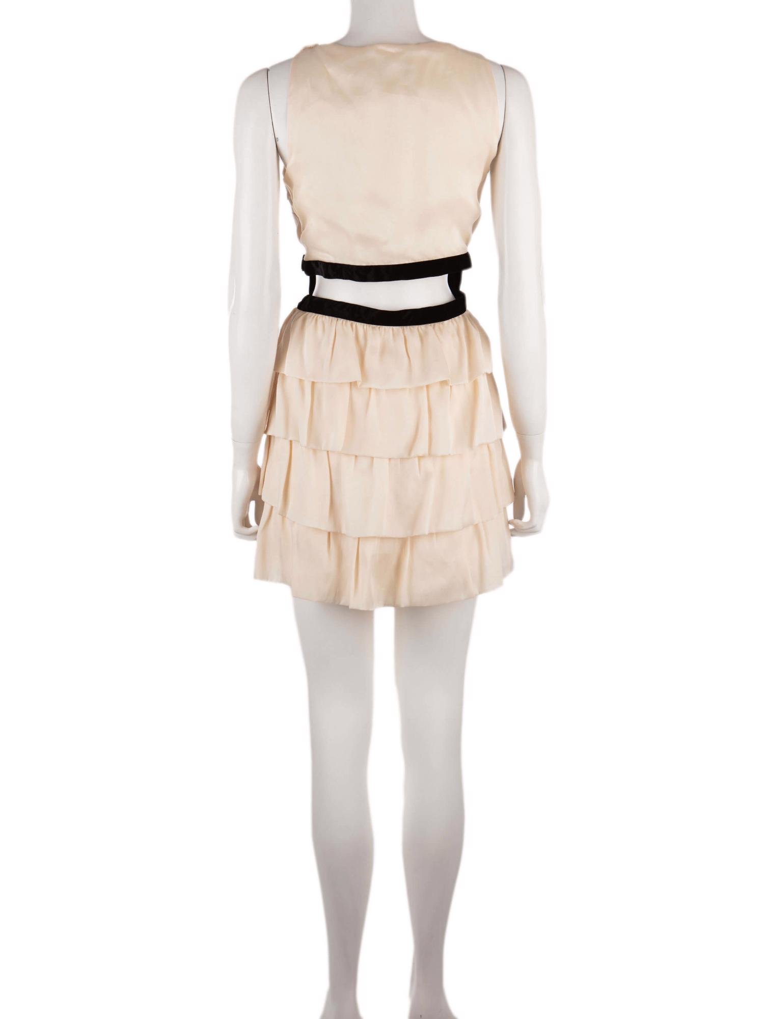 Bayan Krem AZZARO ELBİSE