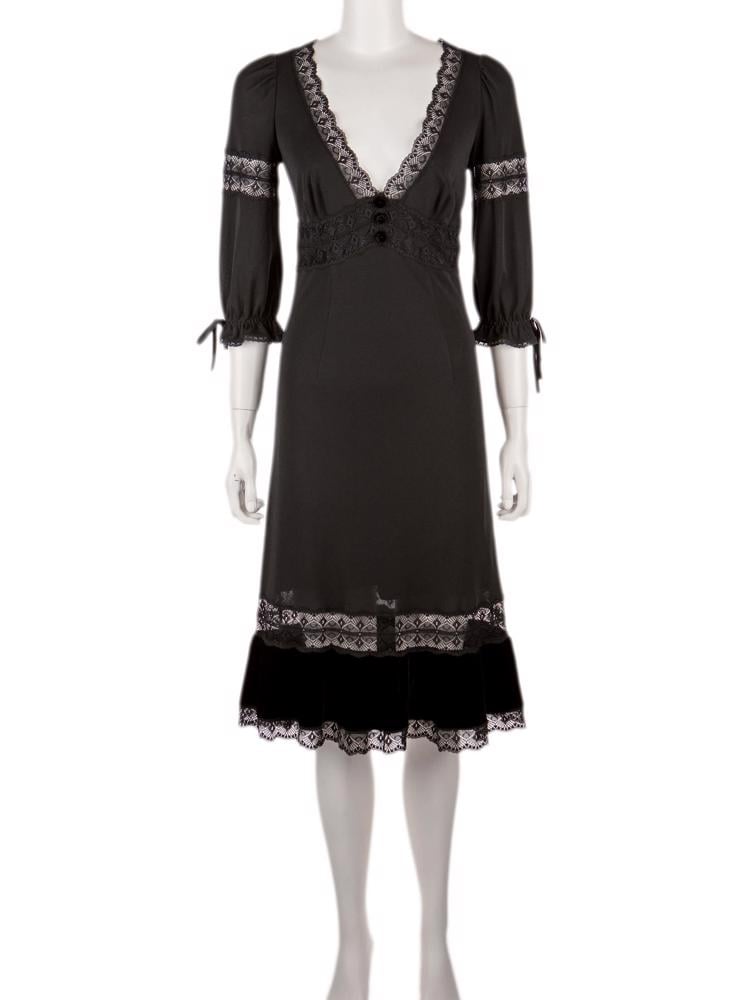 Bayan Siyah D&G DOLCE&GABBANA ELBİSE