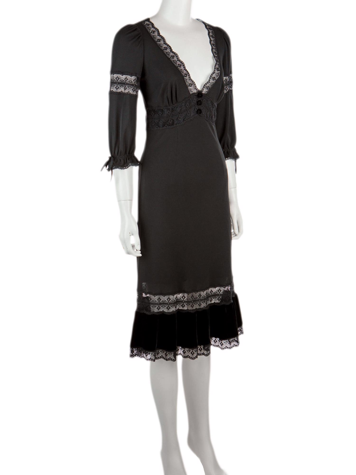 Bayan Siyah D&G DOLCE&GABBANA ELBİSE