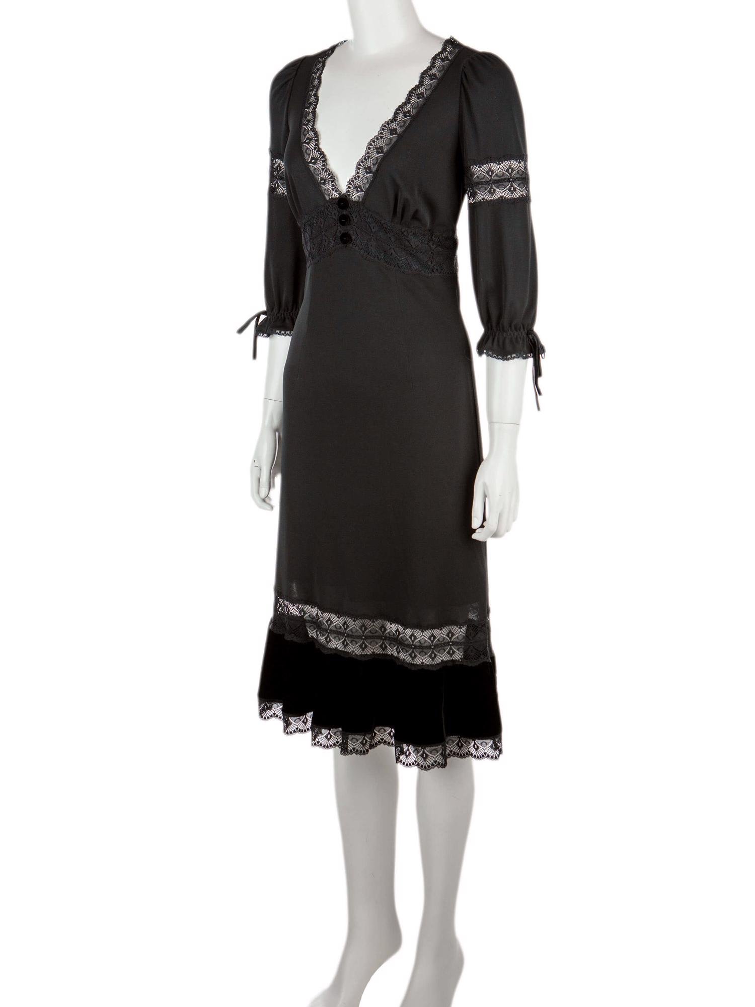 Bayan Siyah D&G DOLCE&GABBANA ELBİSE