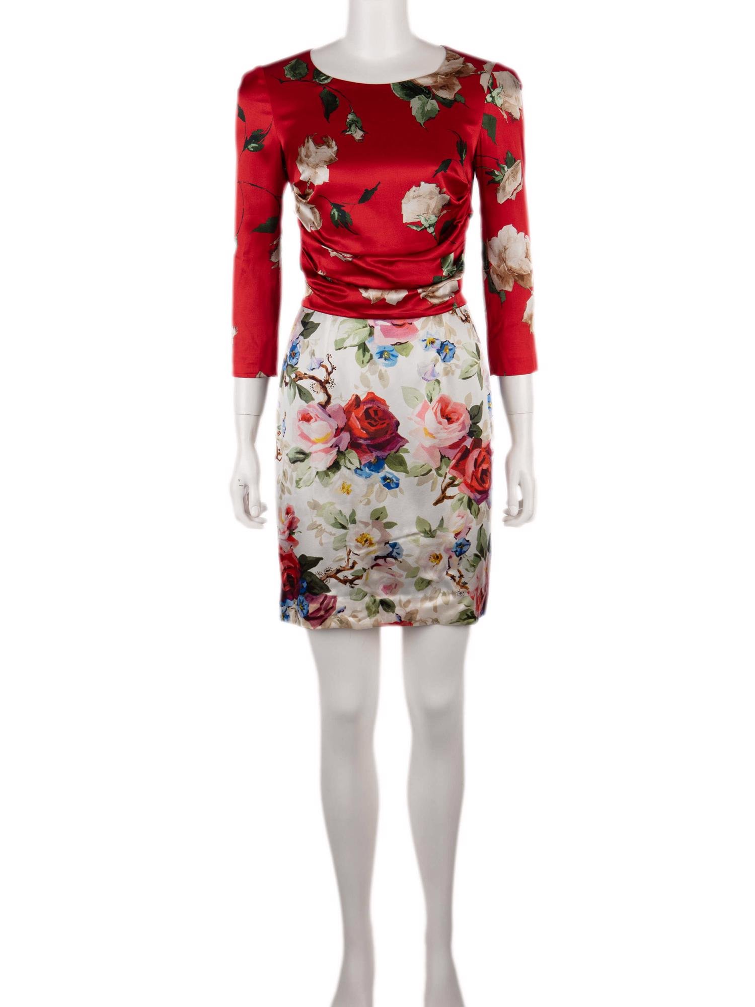 Bayan Kırmızı DOLCE&GABBANA ELBİSE