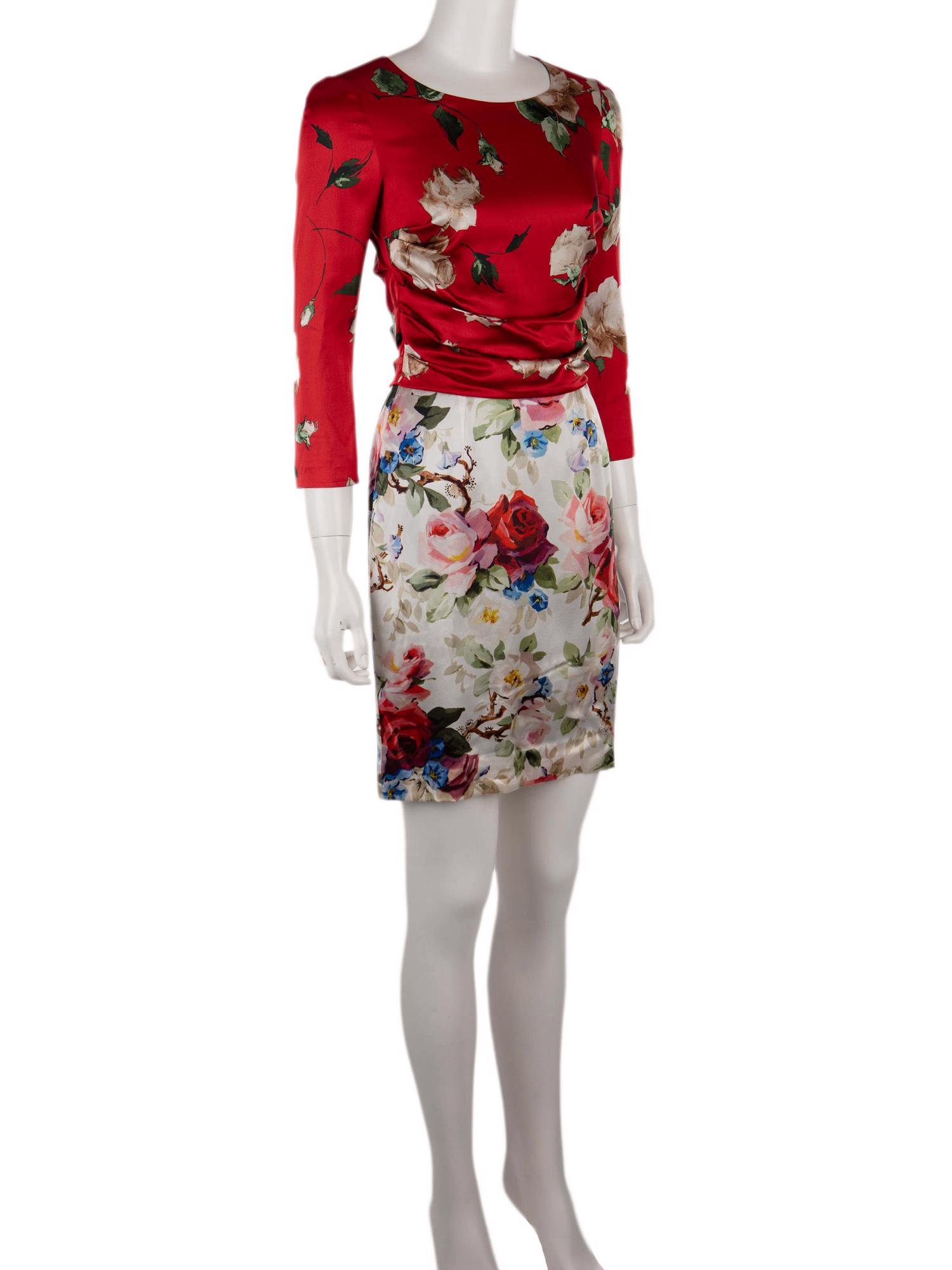 Bayan Kırmızı DOLCE&GABBANA ELBİSE