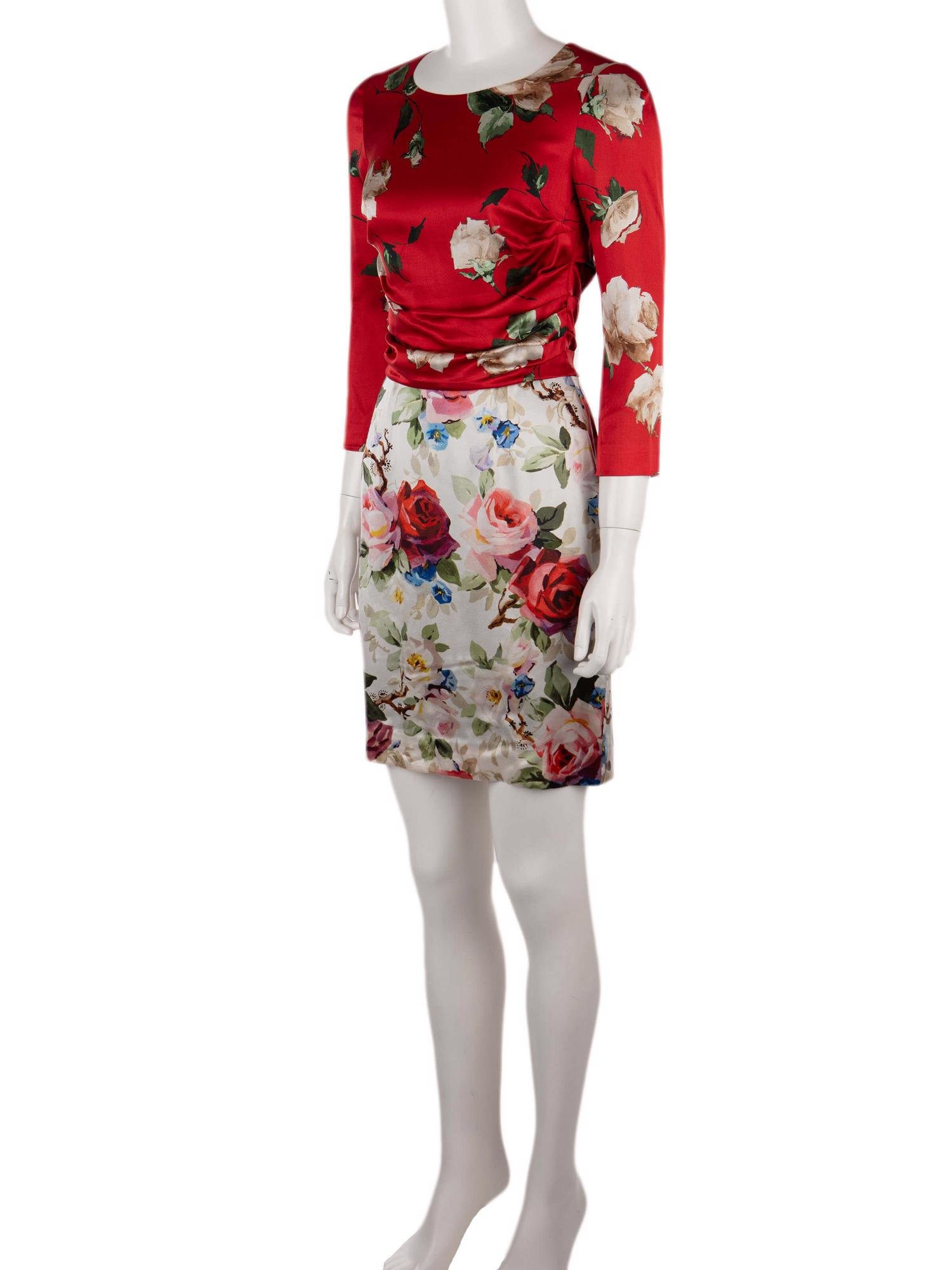 Bayan Kırmızı DOLCE&GABBANA ELBİSE