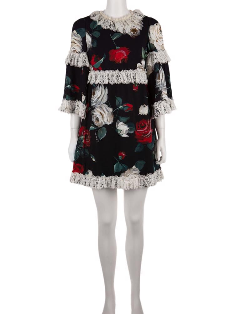 Bayan Siyah DOLCE&GABBANA ELBİSE