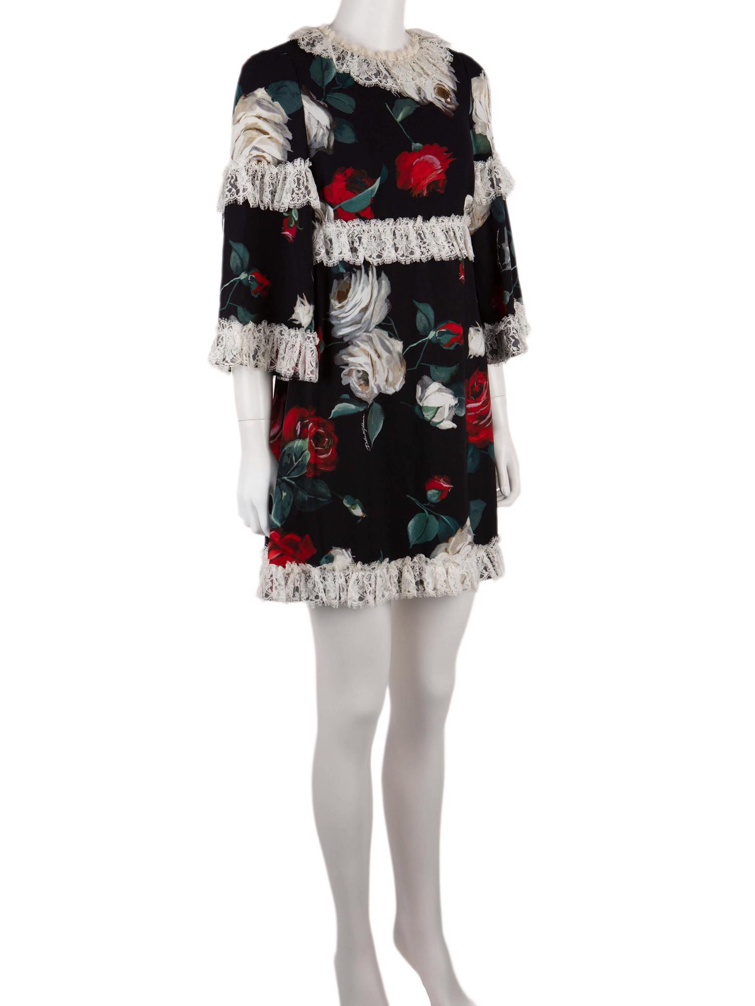 Bayan Siyah DOLCE&GABBANA ELBİSE