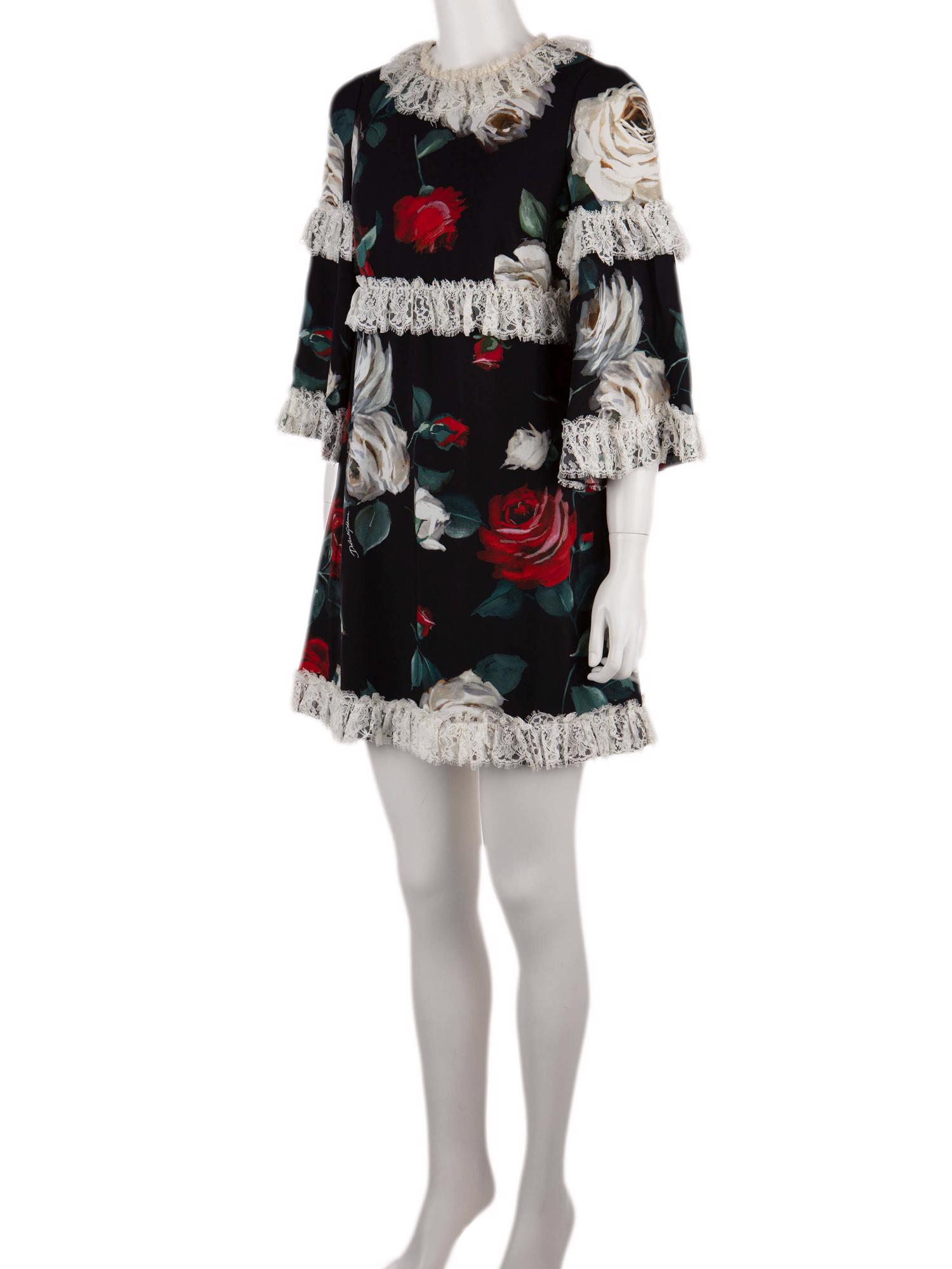 Bayan Siyah DOLCE&GABBANA ELBİSE