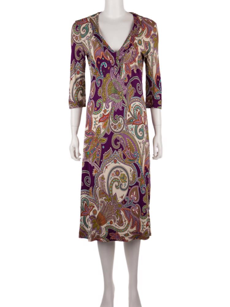 Bayan Çok Renkli ETRO ELBİSE