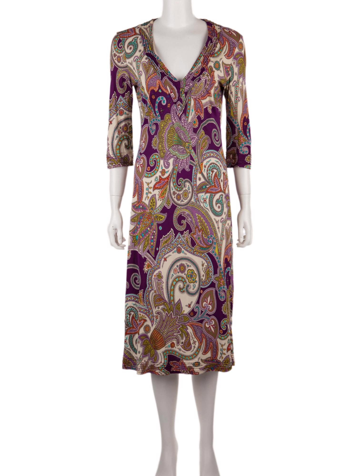 Bayan Çok Renkli ETRO ELBİSE