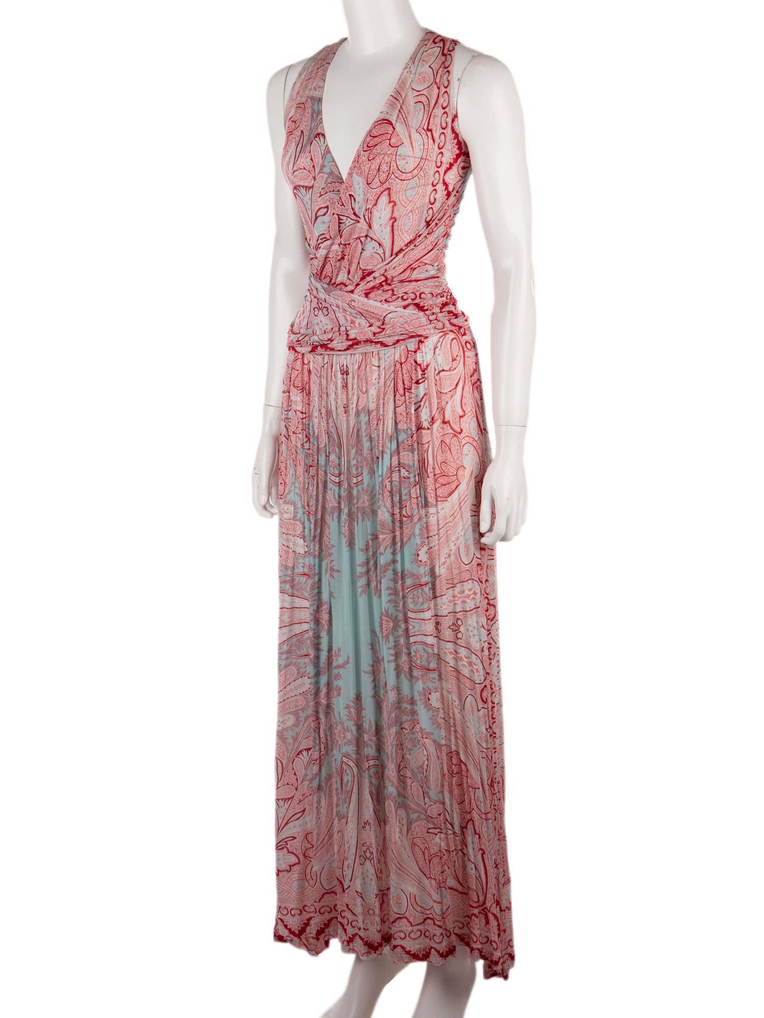 Bayan Kırmızı ETRO ELBİSE