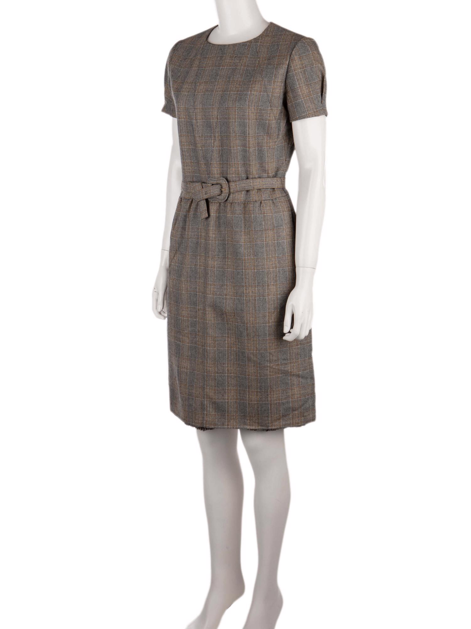 Bayan Gri FENDI ELBİSE