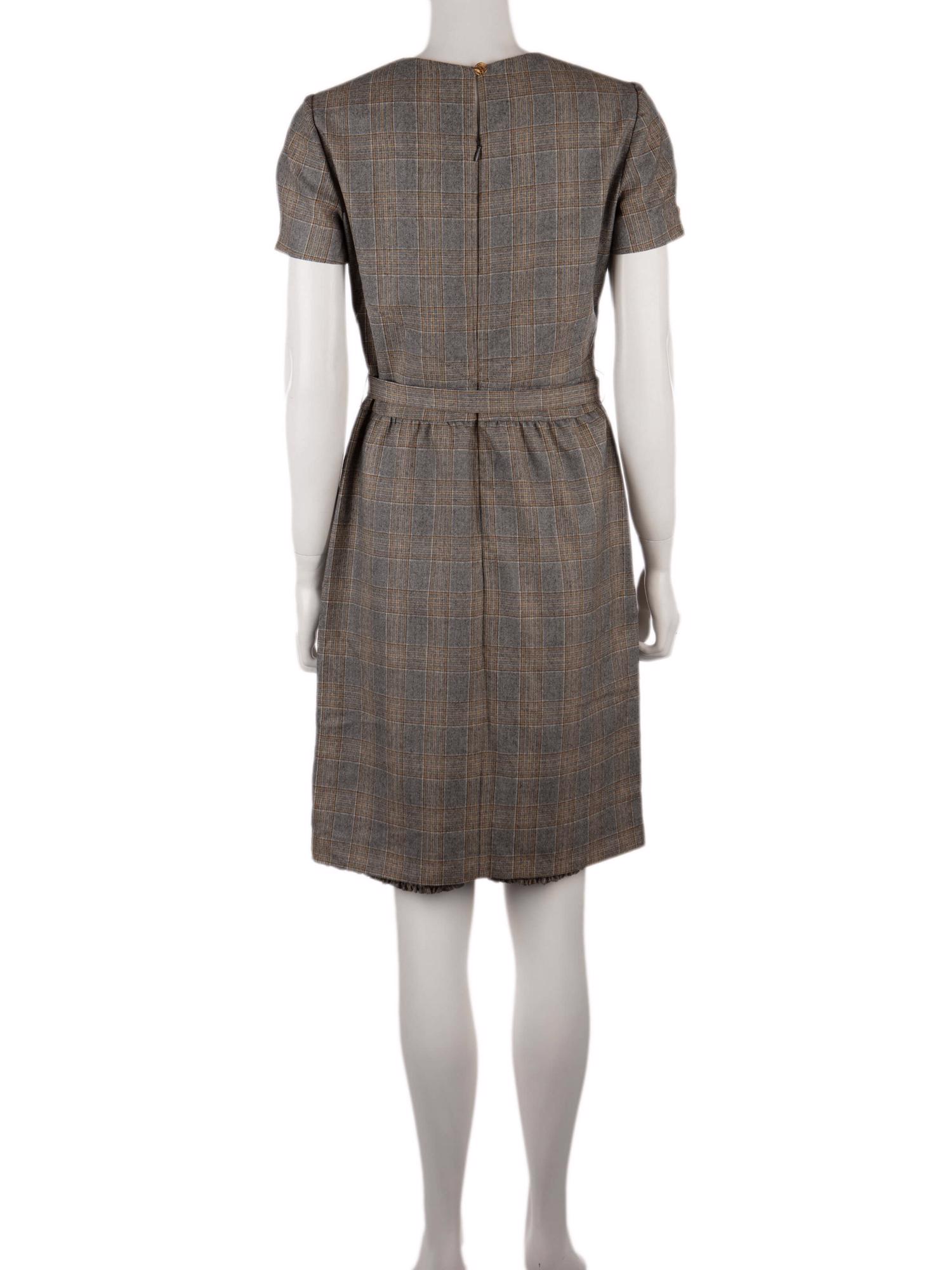 Bayan Gri FENDI ELBİSE