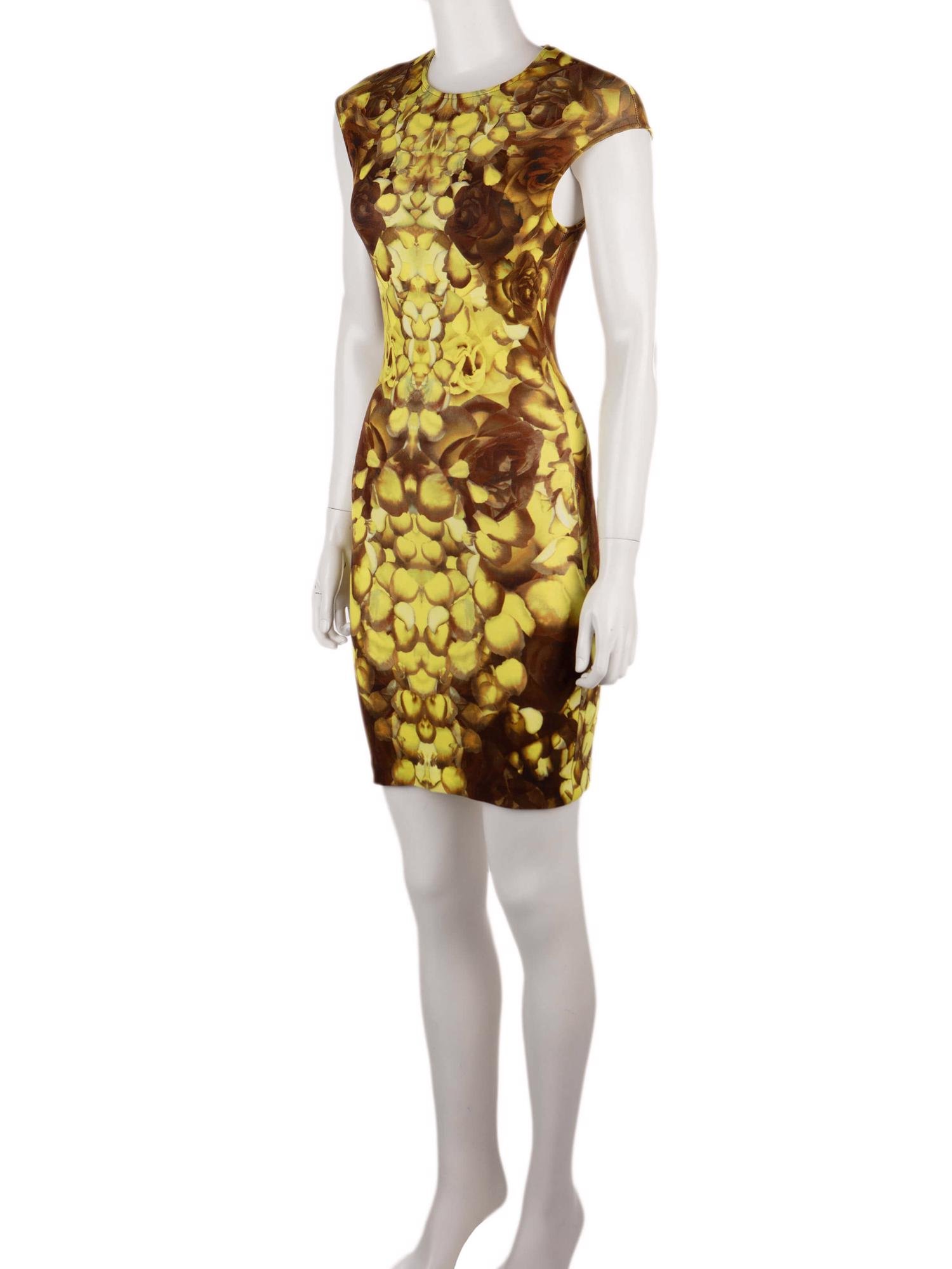 Bayan Sarı MCQ ALEXANDER MCQUEEN ELBİSE