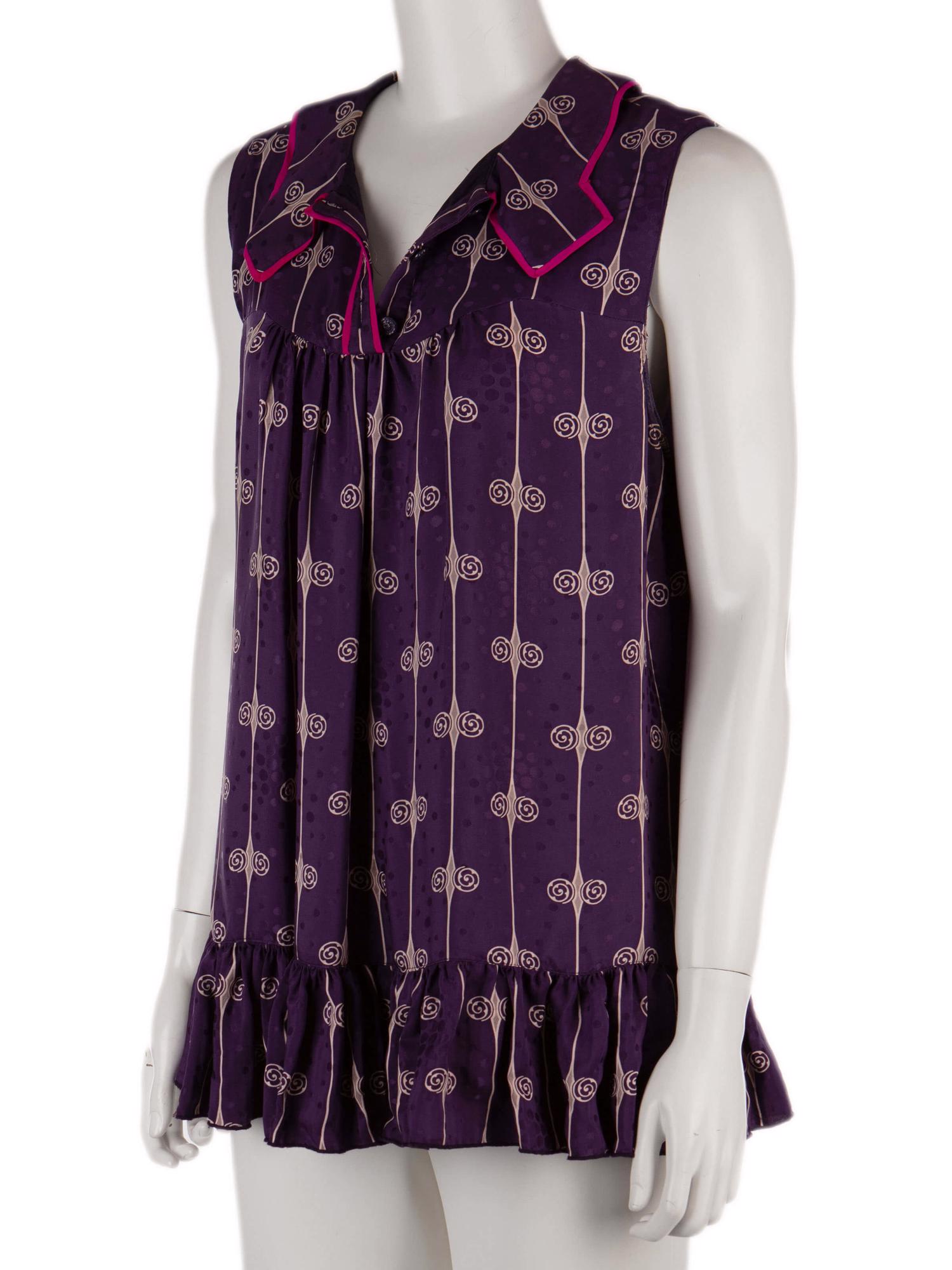 Bayan Mor ANNA SUI BLUZ