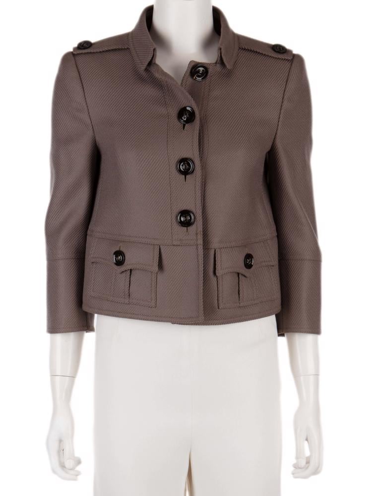 Bayan Gri BURBERRY CEKET