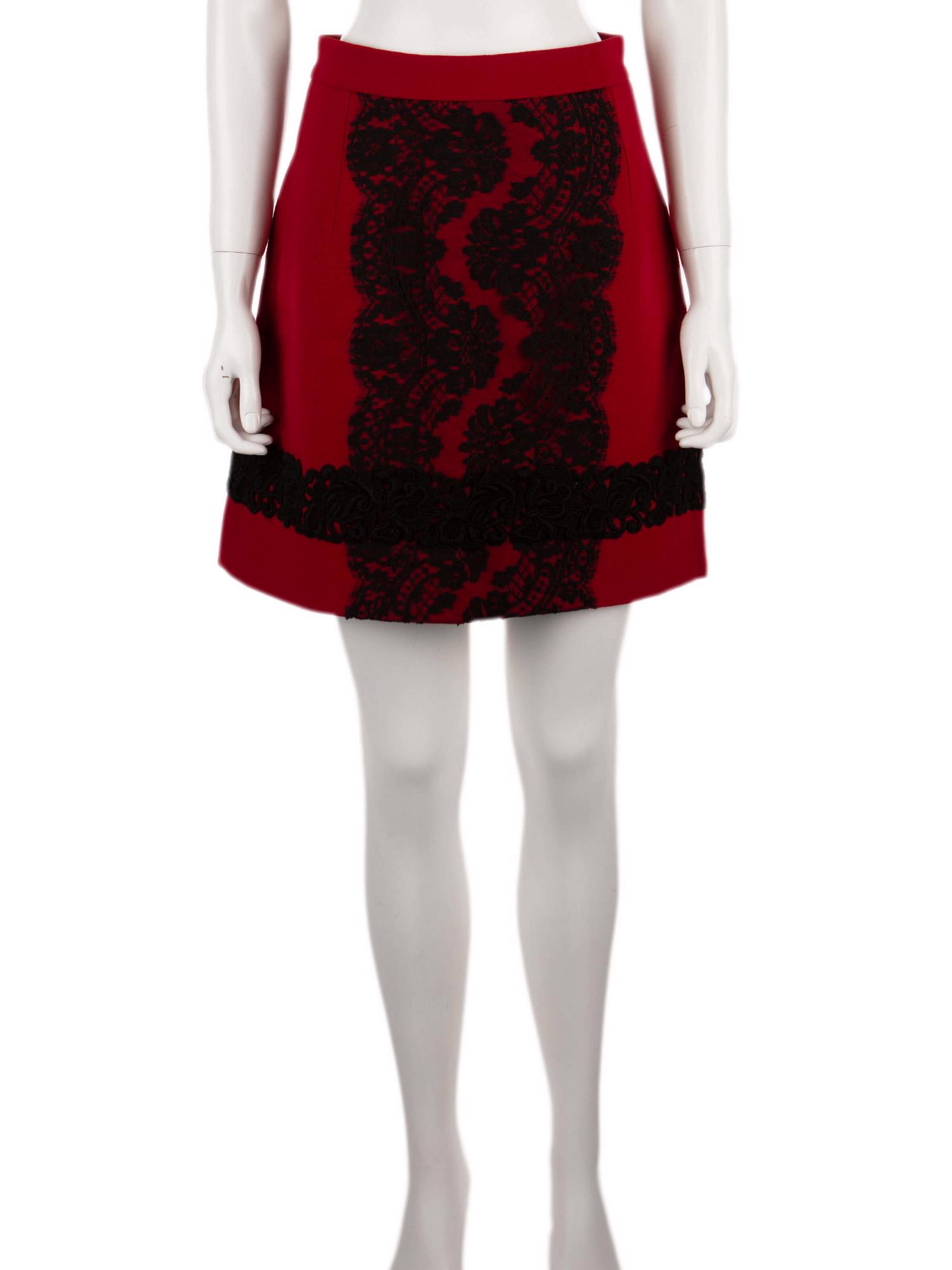 Bayan Kırmızı DOLCE&GABBANA ETEK