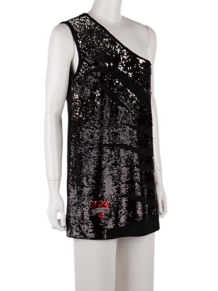 Bayan Siyah ROBERTO CAVALLI BLUZ