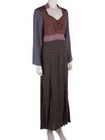 Bayan Lacivert RIXO ELBİSE