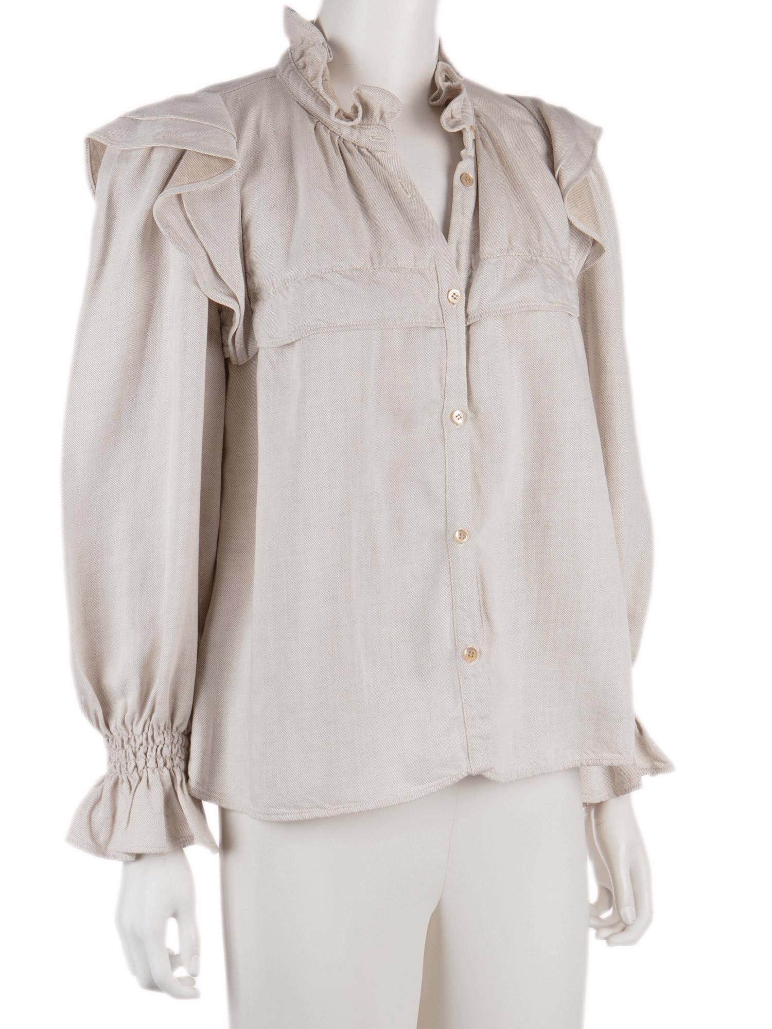 Bayan Krem ISABEL MARANT ETOILE GÖMLEK