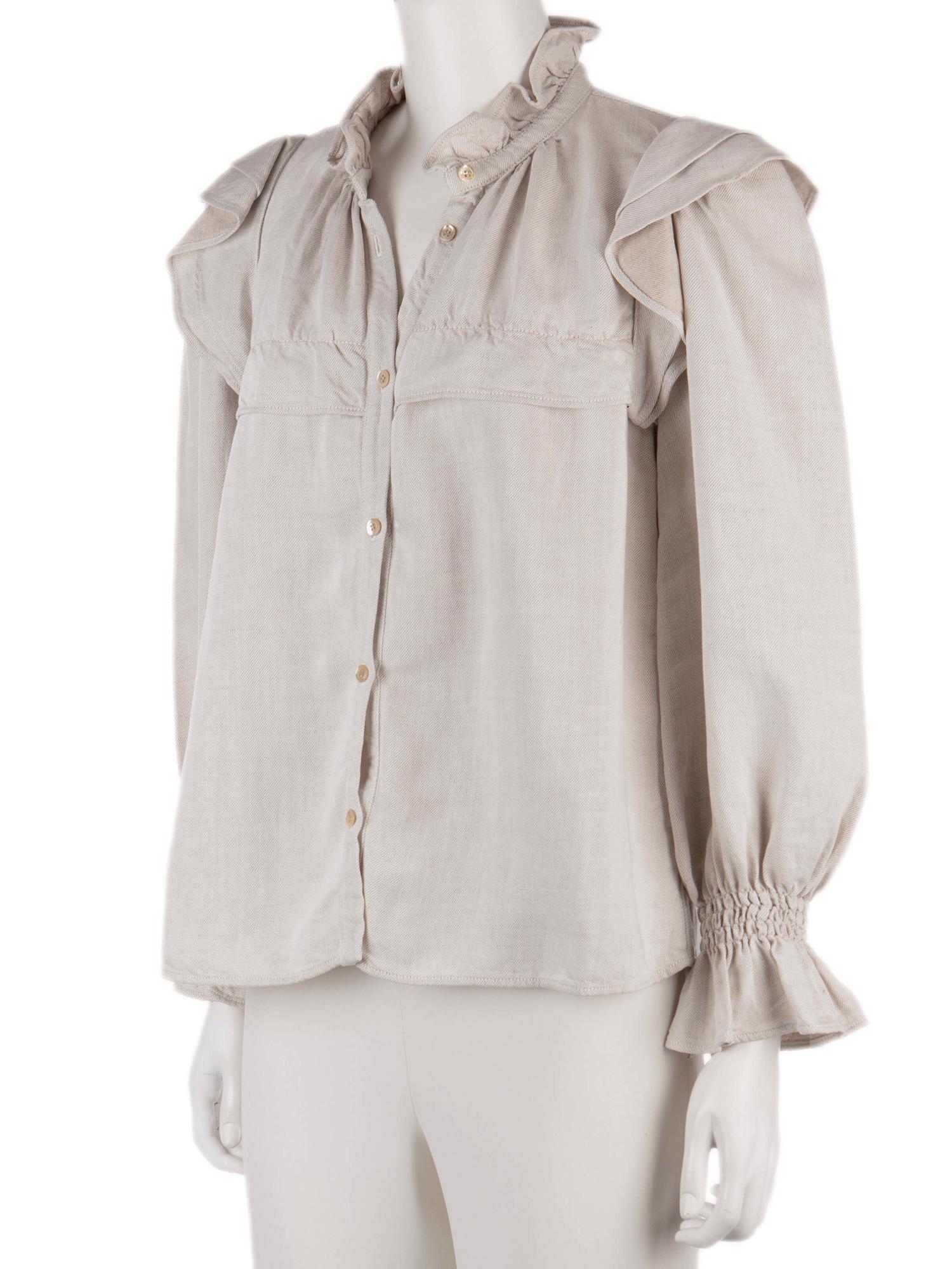 Bayan Krem ISABEL MARANT ETOILE GÖMLEK