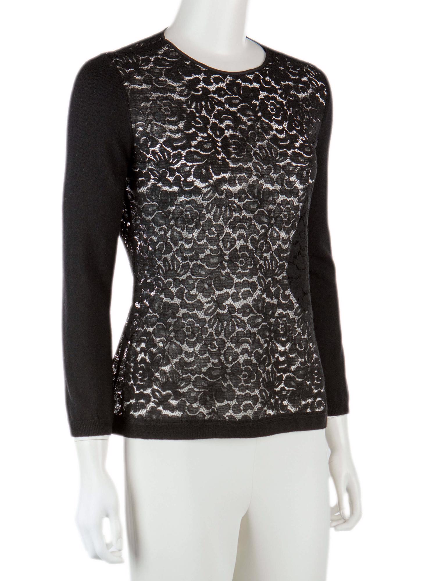 Bayan Siyah NINA RICCI BLUZ