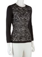 Bayan Siyah NINA RICCI BLUZ