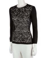 Bayan Siyah NINA RICCI BLUZ