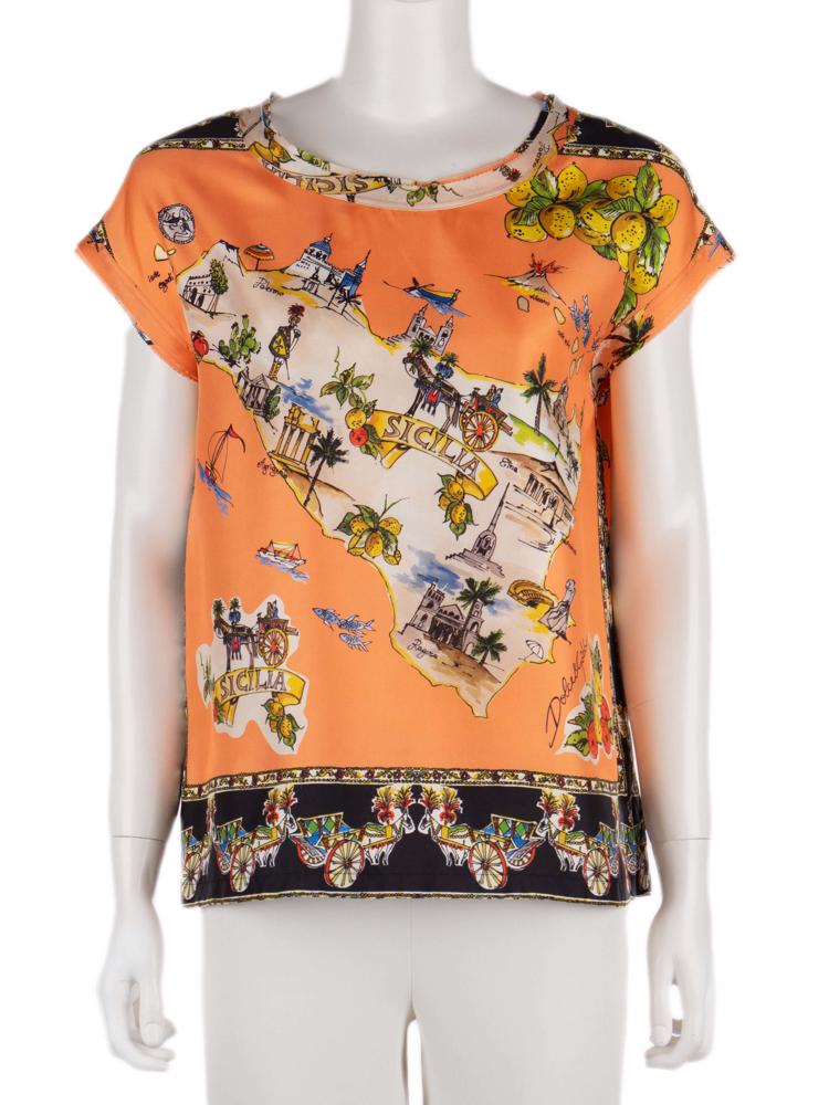 Bayan Turuncu DOLCE&GABBANA BLUZ