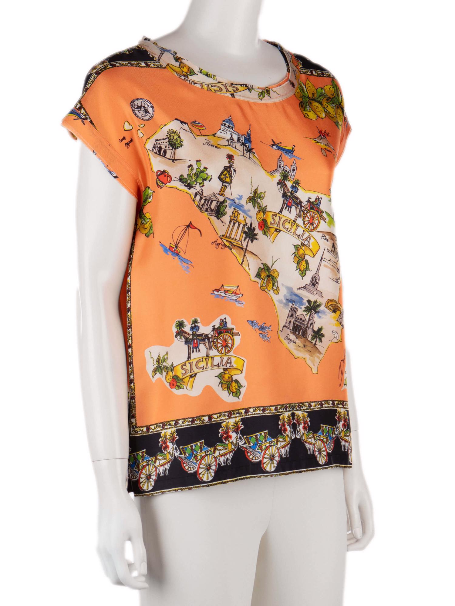 Bayan Turuncu DOLCE&GABBANA BLUZ