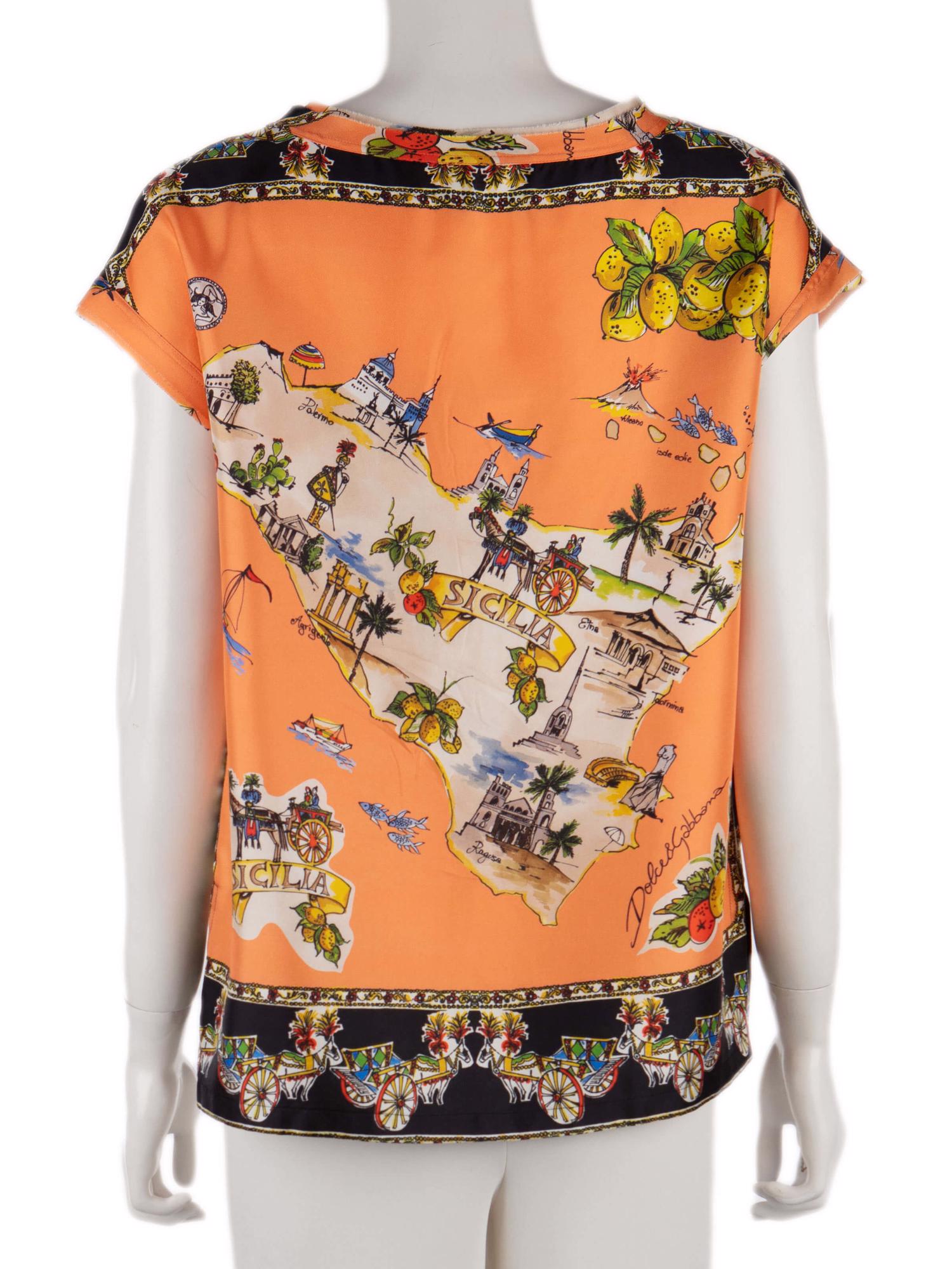 Bayan Turuncu DOLCE&GABBANA BLUZ