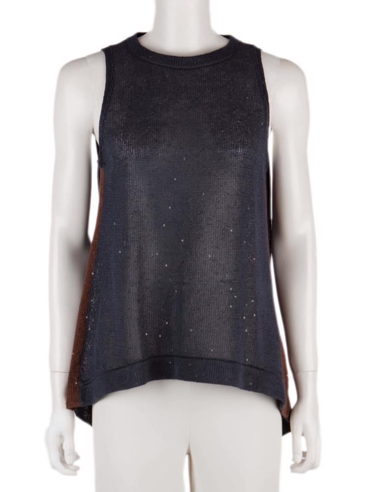 Bayan Lacivert BRUNELLO CUCINELLI BLUZ