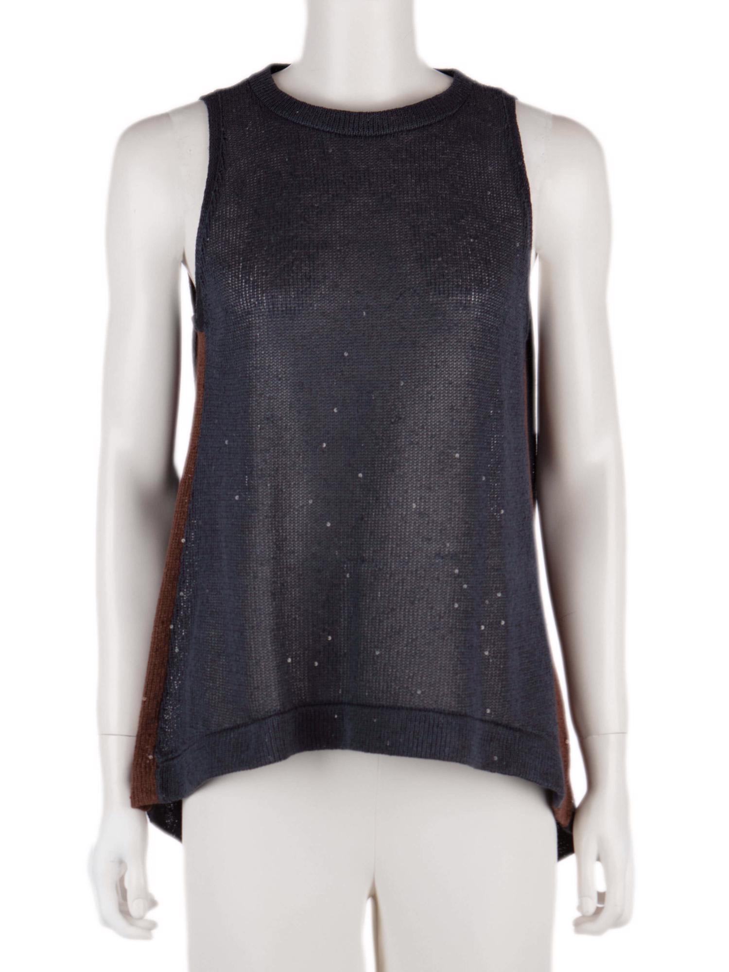 Bayan Lacivert BRUNELLO CUCINELLI BLUZ