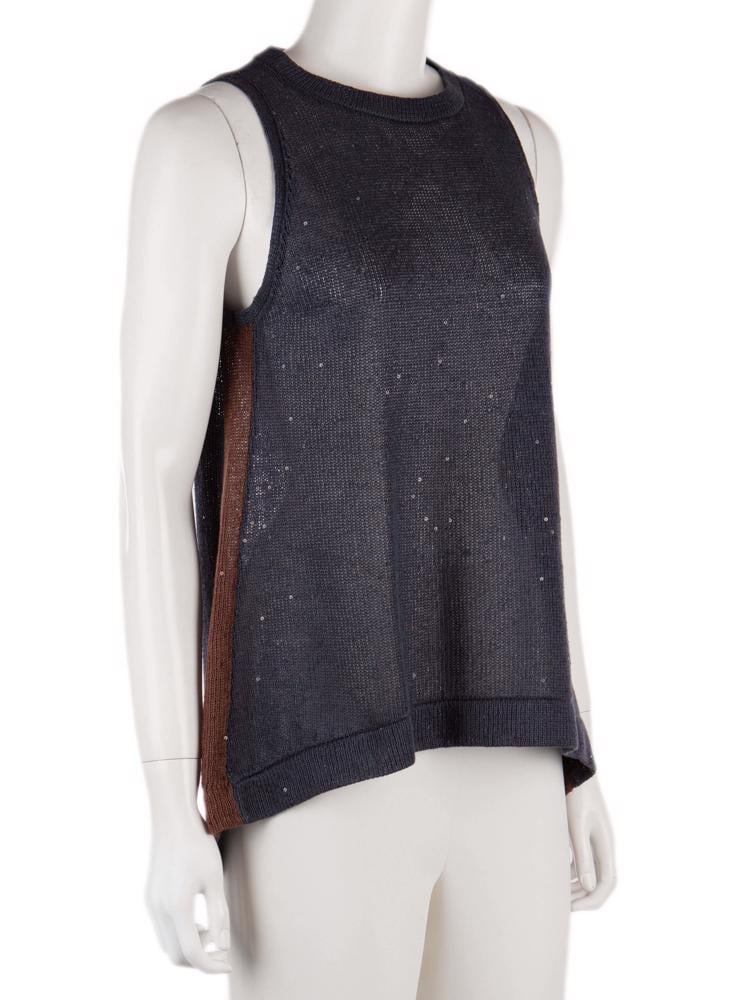 Bayan Lacivert BRUNELLO CUCINELLI BLUZ