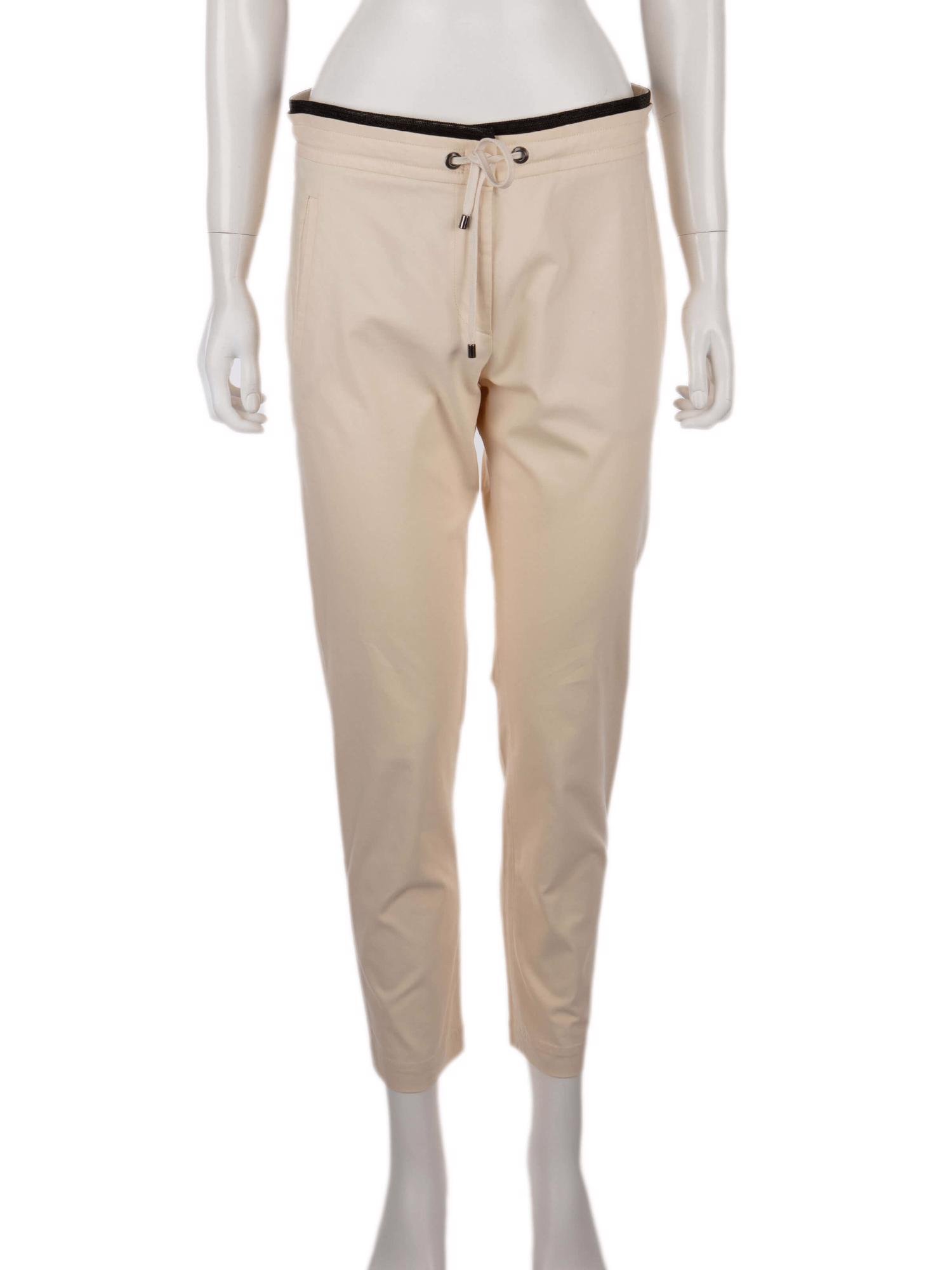 Bayan Krem BRUNELLO CUCINELLI PANTOLON