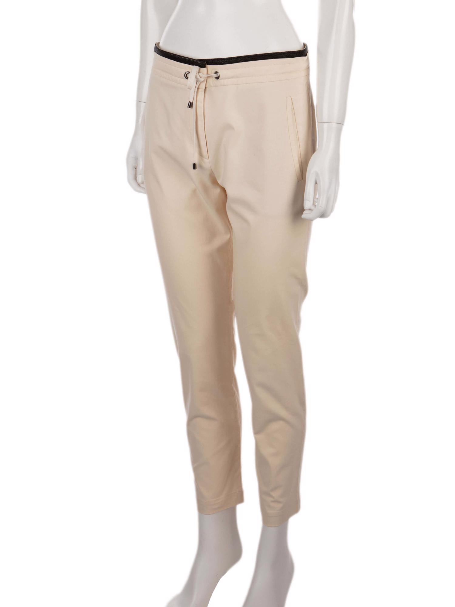 Bayan Krem BRUNELLO CUCINELLI PANTOLON