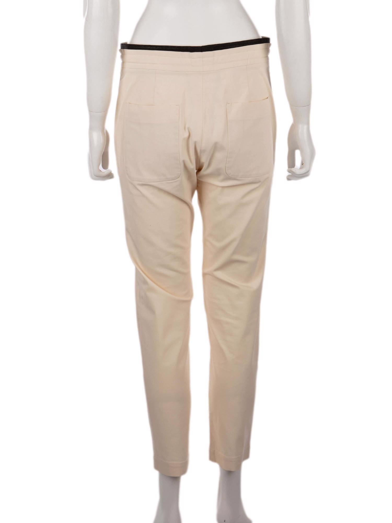 Bayan Krem BRUNELLO CUCINELLI PANTOLON