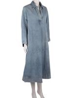 Bayan Mavi KHAITE JEAN ELBİSE