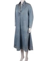 Bayan Mavi KHAITE JEAN ELBİSE